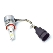 Комплект светодиодных LED ламп E802 H11 COB (кулер)