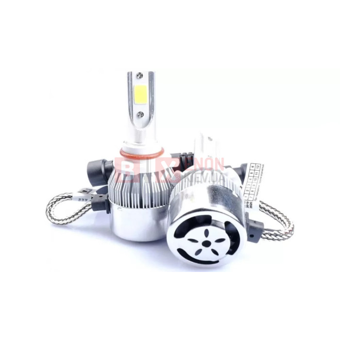 Комплект светодиодных LED ламп AMG C6 HB3 COB (кулер)