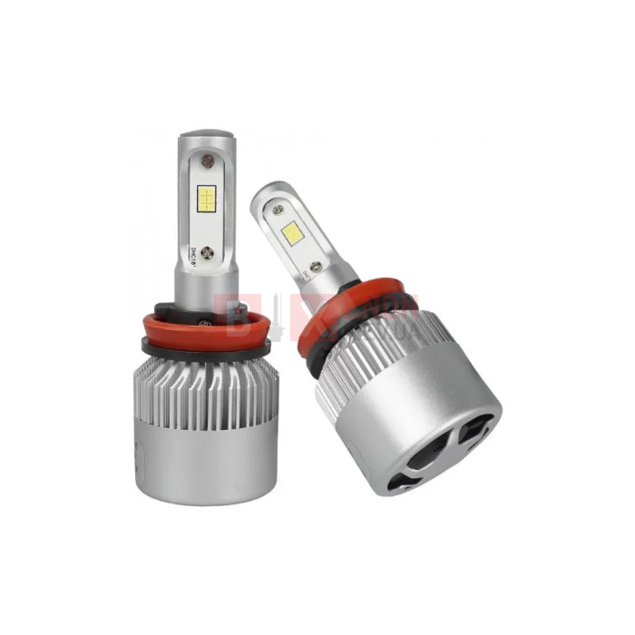 Комплект светодиодных LED ламп AMG S2 H11 CSP (кулер)