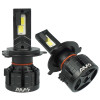 Комплект світлодіодних LED ламп AMS ULTIMATE POWER-F H4 H/L 5500K CANBUS