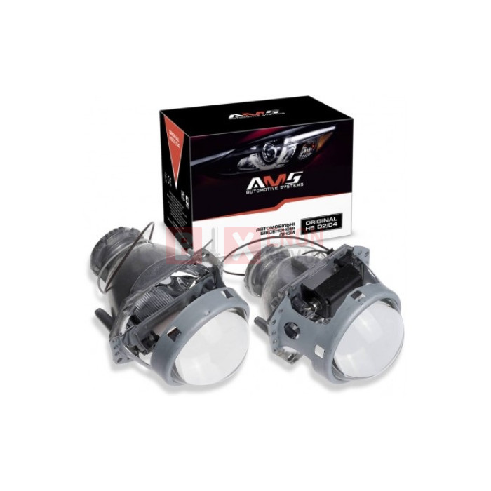 Биксеноновые линзы AMS ORIGINAL H5 D2/D4 (комплект-2шт)