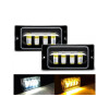 Комплект светодиодных противотуманных фар AllLight HPG-050-04 Ваз 2110 (БЕЛЫЙ + ЖЕЛТЫЙ СВЕТ)