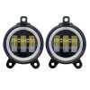 Комплект світлодіодних протитуманних фар AllLight HPG-106+AE YELLOW для Lada Priora, Gazelle, Chevrolet Niva, Matiz
