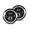 Комплект світлодіодних фар AllLight JR-4/1-60W ближній+далекий аналог НИВА (управління габаритами через смартфон)