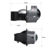 Комплект светодиодных линз Kamiso Aozoom ALPD-07PLUS Bi-LED 47/55W TIR Classic