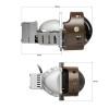 Комплект светодиодных линз Kamiso Aozoom CLPD-03PRO-02 Bi-LED 60/68W