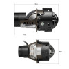 Комплект светодиодных линз Kamiso Aozoom DLPD-04-01 Bi-LED LASER 5500K 66/80W