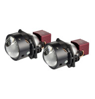 Комплект светодиодных линз Kamiso Aozoom DLPD-07-02 Bi-LED LASER 5500K 72/55W TIR PLUS