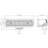Фари робочого світла класу Premium DriveX WL DRL-104 DLX 6-30W OSR FL 16 cm
