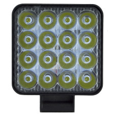 LED Фары рабочего света DriveX WL SQ-01 SP 16-48W 85x85mm