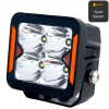 Фары рабочего света класса Premium DriveX WL SQ-101 DLX 3" DB+DRL 4L-20W OSR