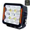 Фари робочого світла класу Premium DriveX WL SQ-108 DLX 4" FL+DRL 24L-120W OSR