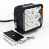 Фари робочого світла класу Premium DriveX WL SQ-108 DLX 4" FL+DRL 24L-120W OSR