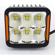 Фары рабочего света класса Premium DriveX WL SQ-108 DLX 4" FL+DRL 24L-120W OSR