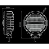Фары рабочего света класса Premium DriveX XWL R-101 DLX 7" SP+DRL 18L-90W OSR