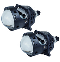 Светодиодные Bi-LED линзы DriveX Amateru DLX 3.0" 65/75W 5500К Dual chip - Laser Комплект