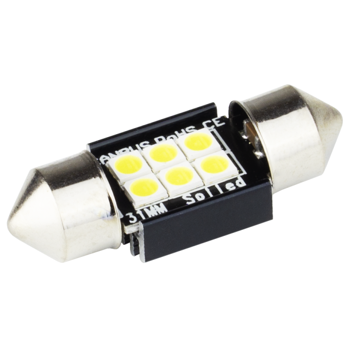 Світлодіодна LED лампа DriveX T11-118 31mm 3020-6 12-36V CAN