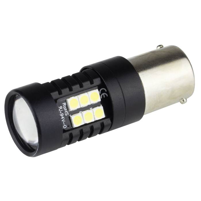 Светодиодная LED лампа DriveX S25-118(2) 3030-21 12-24V CAN