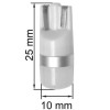 Светодиодные габаритные лампы DriveX T10-201 3030-1 9-36V Ceramic