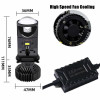 Светодиодные линзы HeadLight Y9D BI-LED H4 25/35W mini