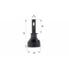 Комплект светодиодных LED ламп Infolight S1 H1 50W