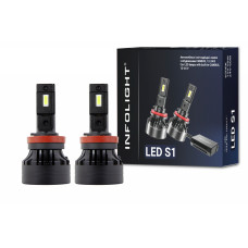 Комплект світлодіодних LED ламп Infolight S1 H11 50W