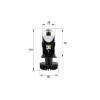 Світлодіодні лінзи Infolight Mini LED H4 5000K Комплект