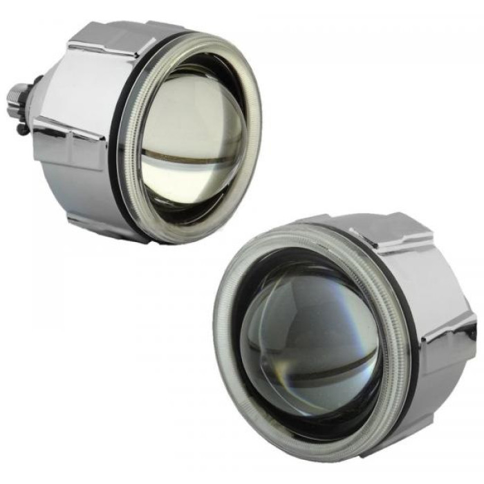 Биксеноновые линзы Infolight G4 Angel Eyes