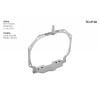Переходная рамка для замены линз Infolight TC-LP 02 Lexus RX 350 2009-2011 AFS