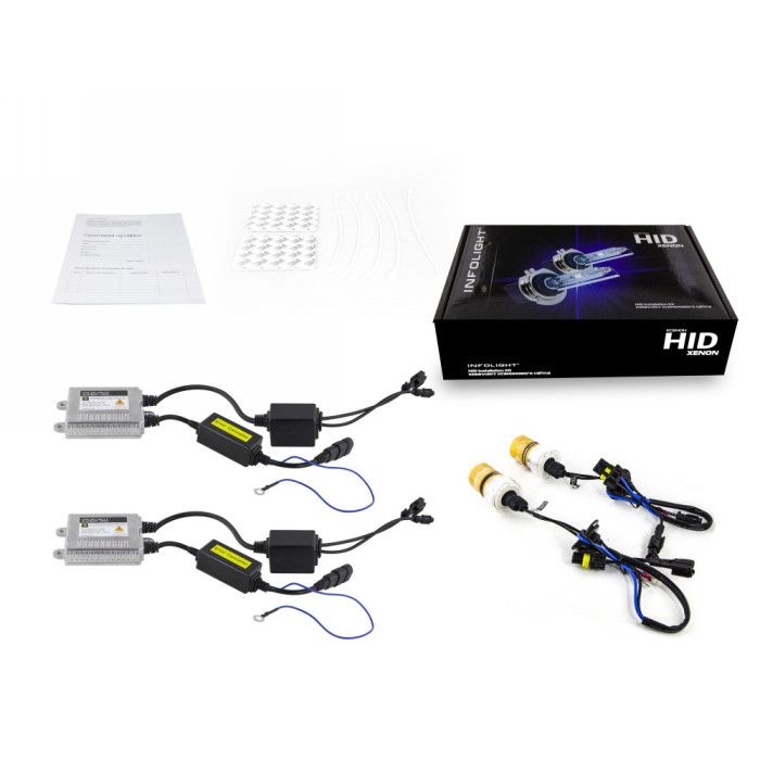 Комплект ксенона InfoLight Expert Pro обманка H7 6000K +50%