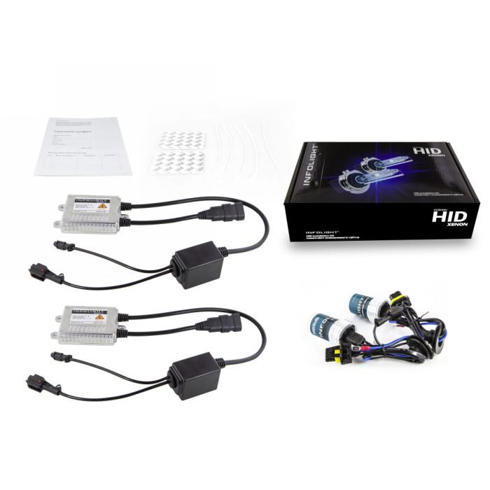 Комплект ксенона InfoLight Expert H27 6000К +50%