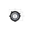 Комплект светодиодных LED ламп Sho-Me F3 Volkswagen H7 24W v2