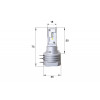 Комплект светодиодных LED ламп Sho-Me F3 H15 20W