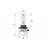 Комплект светодиодных LED ламп Sho-Me F4 9005 40W