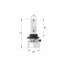 Комплект светодиодных LED ламп Sho-Me F4 HB4 40W