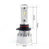 Комплект светодиодных LED ламп Sho-Me F6 9005 32W