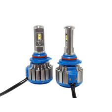 Комплект світлодіодних ламп TurboLed T1 HB4 6000K 50W 12/24v CanBus з активним охолодженням