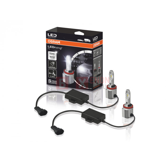 Комплект світлодіодних LED ламп OSRAM 67211CW LEDriving H11 14W 12-24V 6000K