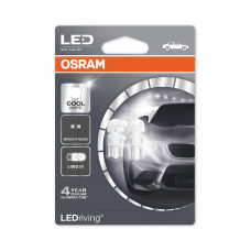 Світодіодна LED лампа OSRAM W5W T10 12V W2.1X9.5D 1W 6000K 2880СW-BLI2