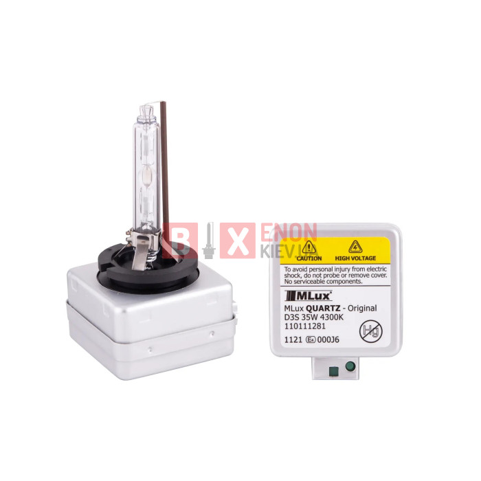 Ксеноновая лампа MLux D3S 35 Вт 5000°К QUARTZ - White лампа 1 шт. 
