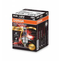 Галогенна лампа OSRAM H4 64193NB200-FS Night Breaker +200% 60/55W 12V P43T 10X10X1