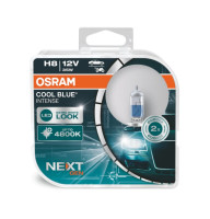 Комплект галогеновых ламп Osram H8 12V 35W PGJ19-1 Cool Blue Intense Next Gen +100% 2шт/комп (64212CBN-HCB)
