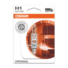 Галогенна лампа Osram H1 64155-01B 70W 24V P14.5S 10X1 Blister