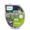 Комплект галогенових ламп Philips 12342LLECOS2 H4 60/55W 12V P43t EcoVision 2шт/комплект