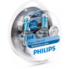 Комплект галогеновых ламп Philips 12342WVUSM H4 60/55W 12V P43t WhiteVision ultra +60%