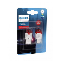 Комплект світлодіодних ламп Philips 11065U30RB2 W21W LED 12V Ultinon Pro3000 RED