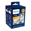 Комплект светодиодных ламп Philips 11065XUAXM W21W 12V Yellow