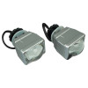 Светодиодные линзы NHK Matrix High Beam Square RED (комплект-2 шт.)