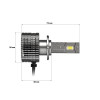 Комплект світлодіодних ламп StarLight D4S 90W/set 6000K 12000lm
