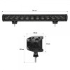 Світлодіодна фара-люстра StarLight 120watt 10-30V IP68 (lsb-lens-120)